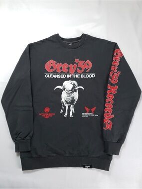 G59 Suicideboys Blood Of The Lamb Crewneck Sweater Size Large (2022)